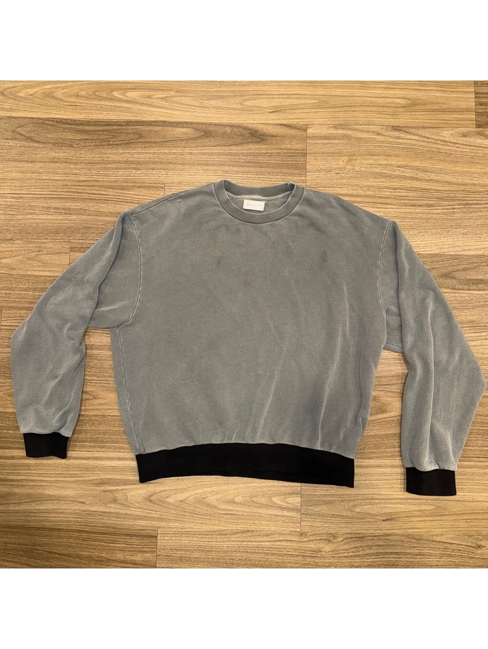 John Elliot Pullover Crewneck Cotton Sweatshirt Gray Size 3 Medium #JE4632